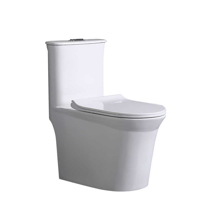 陶瓷家用大管道薄水箱马桶防堵座便器虹吸式大冲力坐便器250/350/450/500坑距