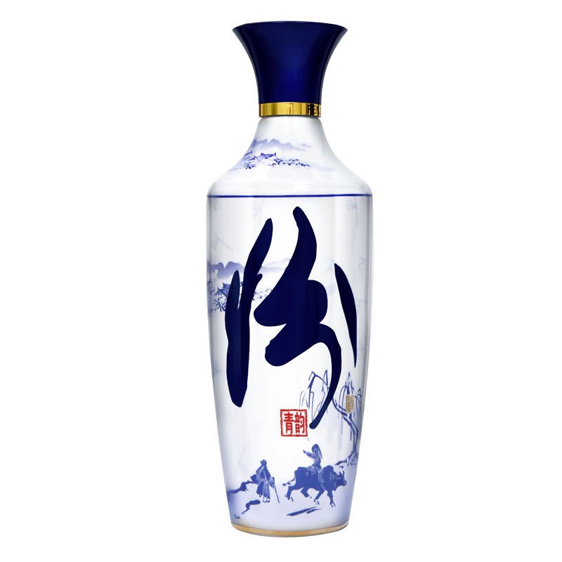 汾酒 大师青韵 53度 500ml单瓶装 清香型白酒