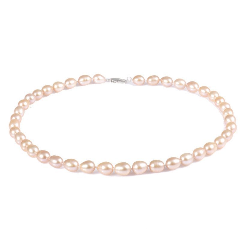 梦克拉Mkela 珍珠项链 魅流香 两款可选 扁圆 淡水珍珠 项链 珍珠