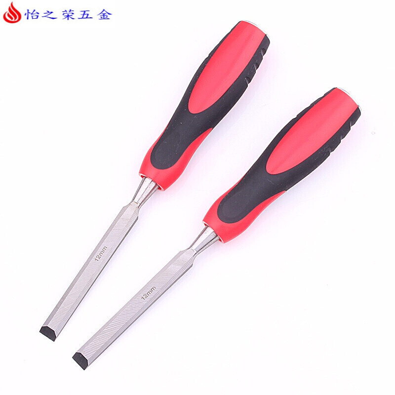 穿心木工凿平凿木匠实木柄凿子套装开凿铲扁凿可敲木工钊子工具 可以敲的工业级穿心凿20mm