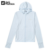 狼爪(Jack Wolfskin)防晒服女装2023夏季新款户外休闲外套轻薄透气皮肤衣5322102