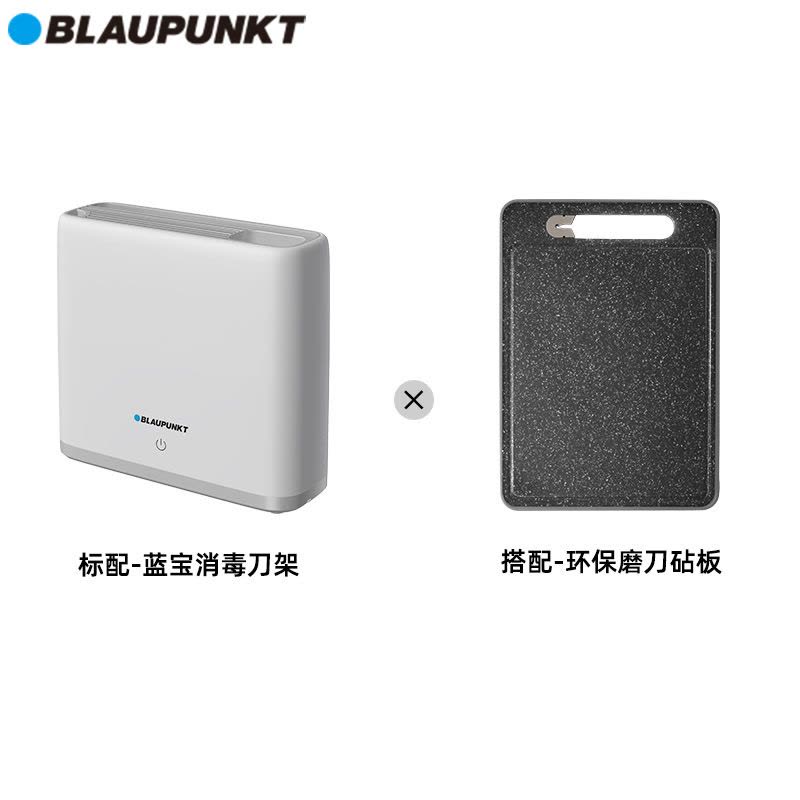 蓝宝(BLAUPUNKT)砧板刀具筷子消毒机家用小型紫外线烘干菜板筷子消毒刀架BP-XD01配砧板(白色)图片