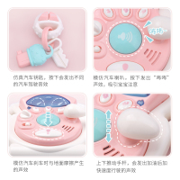 ddung冬己仿真汽车方向盘仿真声光音效母婴玩具DD205