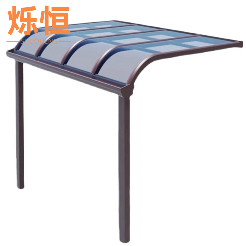 烁恒铝合金雨棚高清大图