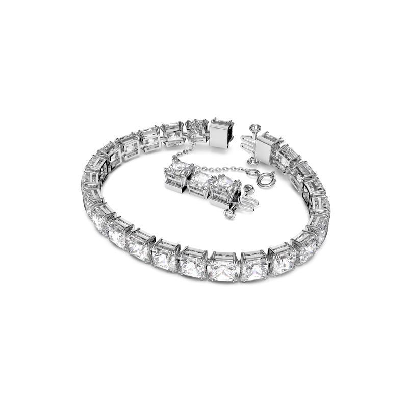 Swarovski 女士轻奢优雅精致手链Matrix Tennis 百搭休闲情人节礼物手镯饰品