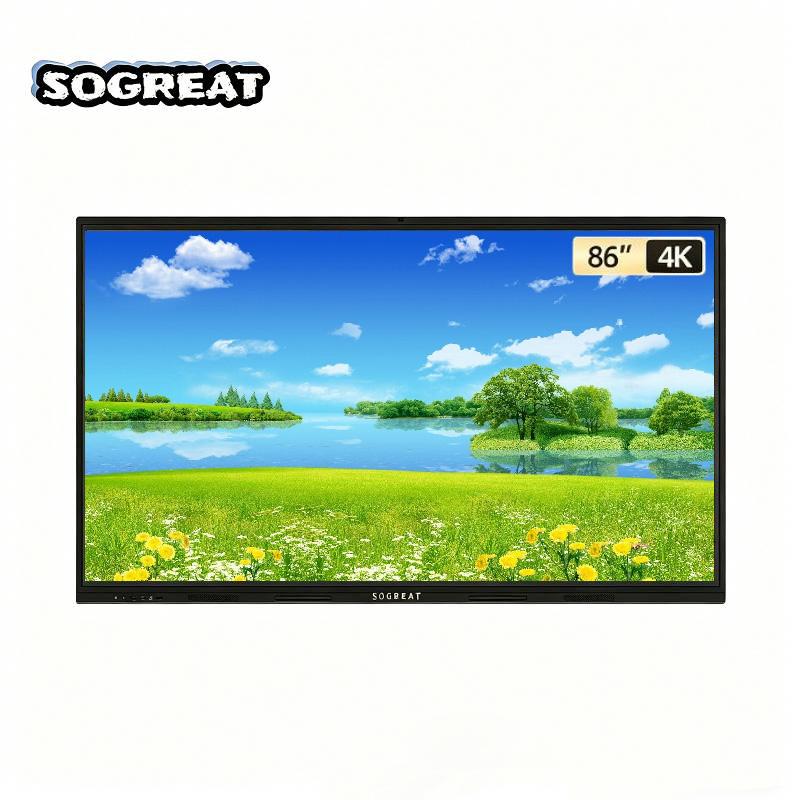 SOGREAT 86英寸信创教学会议触控一体机SGE86P8(兆芯8G+256G)台高清大图