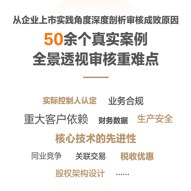[正版]IPO审核:审核要点、应对策略、案例分析高清大图