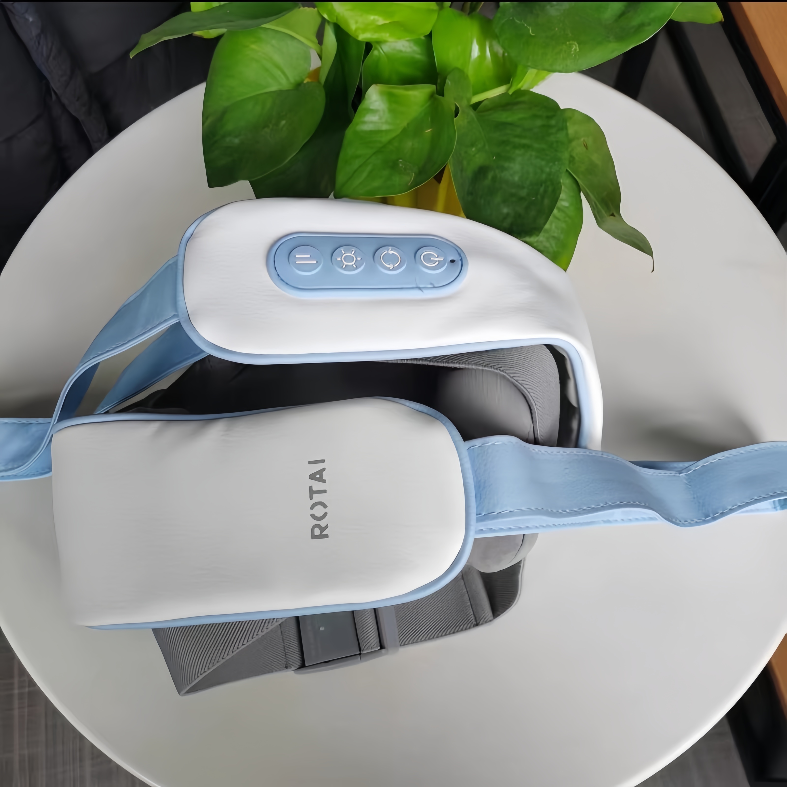 荣泰(ROTAI)K35pro智能肩颈按摩器仪颈椎腰腹背部揉热敷按摩披肩多功能充电