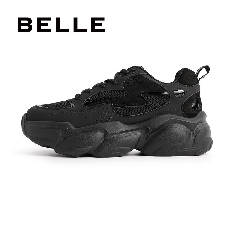 BELLE/百丽2021春新款休闲运动风厚底女老爹鞋32533AM1