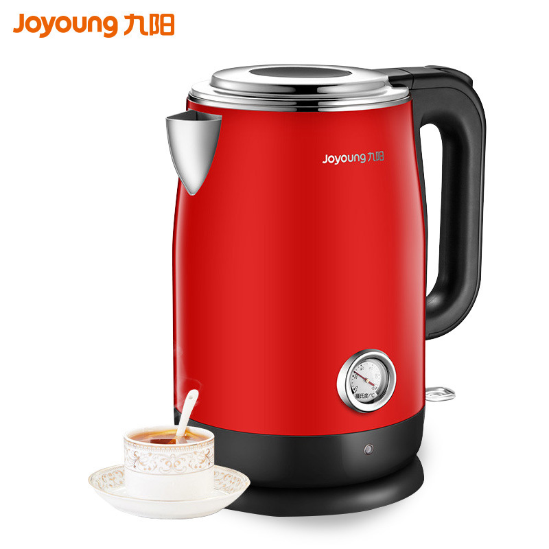九阳(Joyoung) 电水壶K17-F68 容量1.7L不锈钢 自动断电可视化烧水壶 进口温控器 支持自动断电高清大图