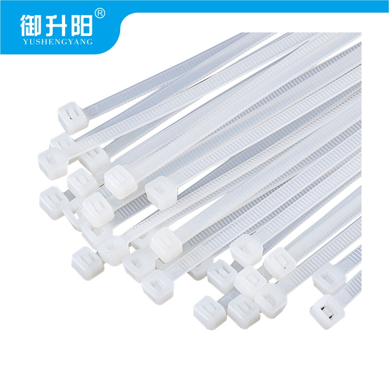 御升阳 尼龙扎带 白色 8*450mm/条高清大图