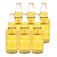 崂特（LAOTE BEER）青岛啤酒整箱 礼盒装 10度 纯酿金啤酒 崂山水精酿黄啤酒 500ml*6瓶整箱