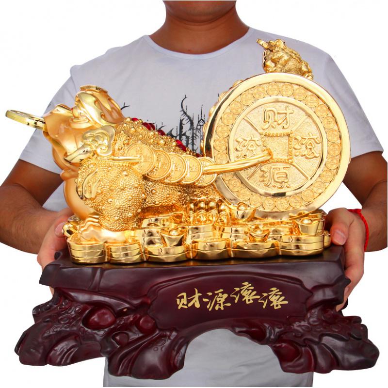 美帮汇金蟾摆件大号财源滚滚三足金蝉家居装饰店铺开张开业送礼高清大图