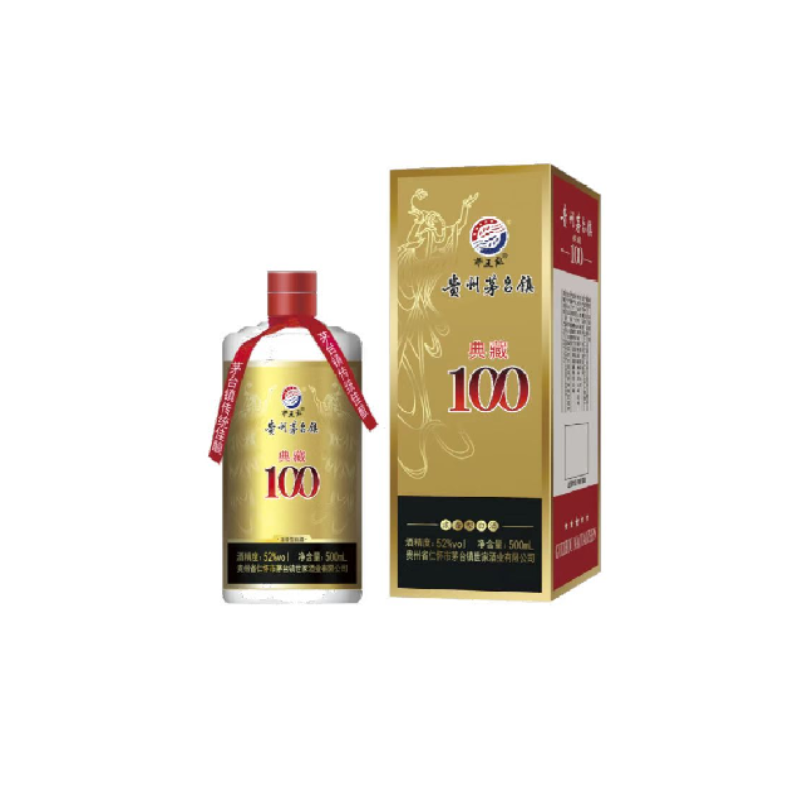 贵王府贵州茅台镇典藏100 浓香型白酒52度盒装500ml*6瓶【价格