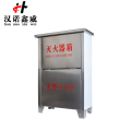 汉诺鑫威灭火器箱子4kg不锈钢灭火器箱套装消防器材能装2个8kg干粉灭火器不锈钢箱（空箱）