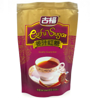 古福(GUFU)姜汁红糖300克/袋装调味品食糖红糖 姜母茶产妇月子大姨妈姜汁
