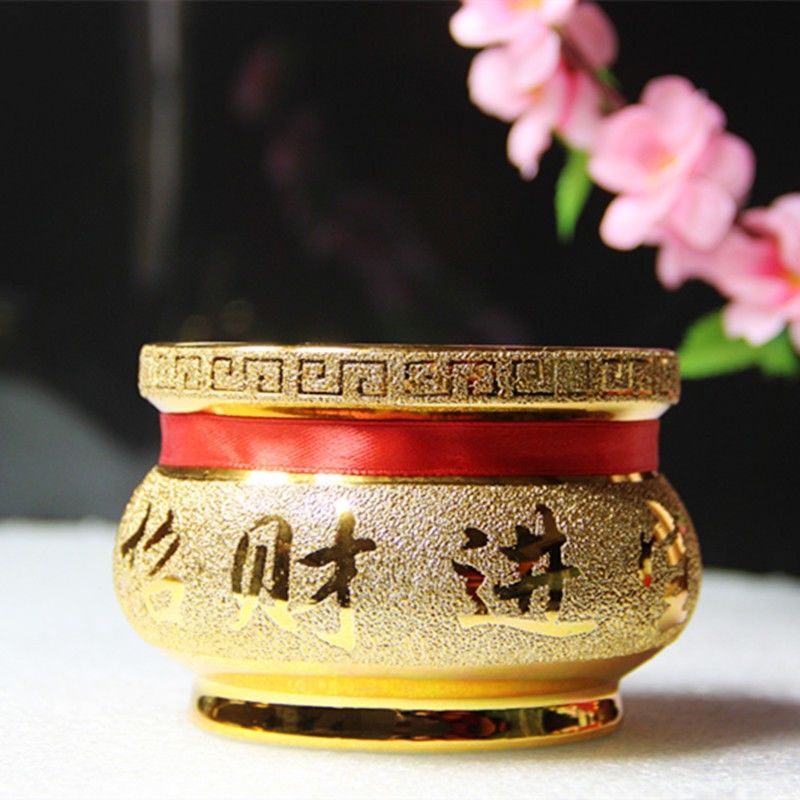 陶瓷烧香上香炉供佛供奉大香炉家用香炉居家室内插香香炉财神香炉 4