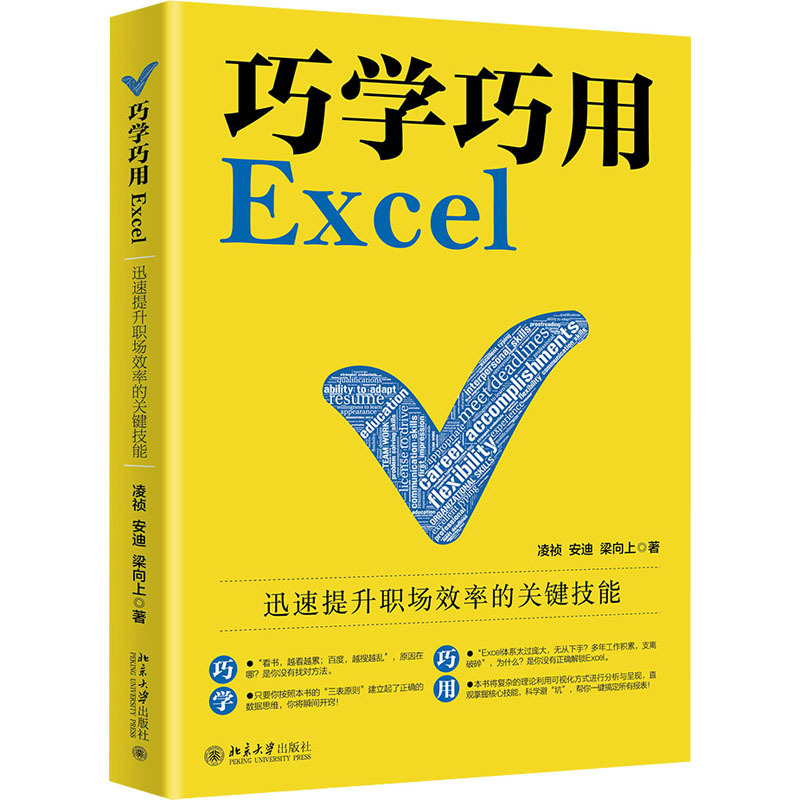 [正版]巧学巧用Excel 迅速提升职场效率的关键技能