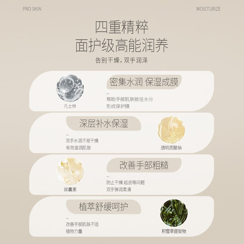 植护 樱桃黑森林香型舒润护手霜50g13051160001滋润保湿补水秋冬防干裂高清大图