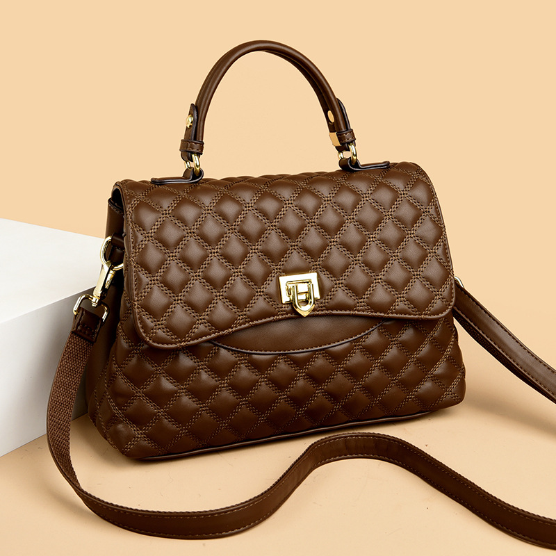 包包女包新款中年时尚斜挎包大气女手提包包单肩包女高清大图