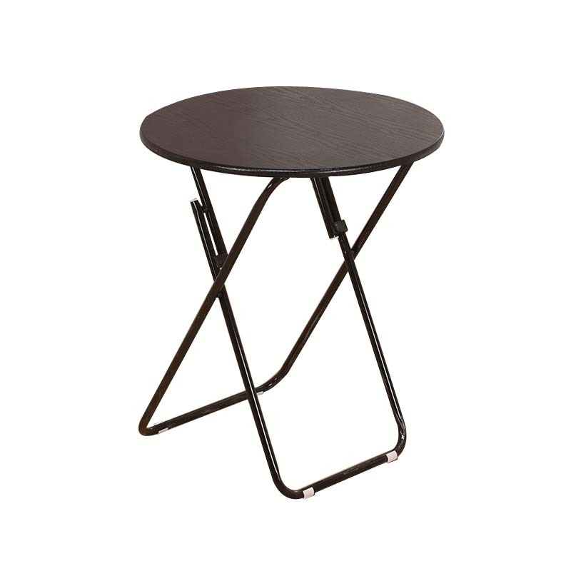 简约小圆桌小户型简易折叠桌家用餐桌阳台户外摆摊桌子便携桌住宅家具