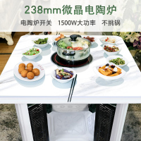 焱魔方 多功能取暖器家用取暖桌电暖桌 烤火桌子电烤火炉电炉子节能省电速热电暖炉取暖炉电暖器电烤桌电炉桌子电烤火炉65cm