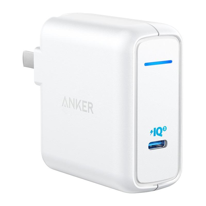 Anker氮化镓GaN充电器（60W）单口 PD快充Macbook折叠便携苹果电脑笔记本手机充电适用 苹果充电器 华为