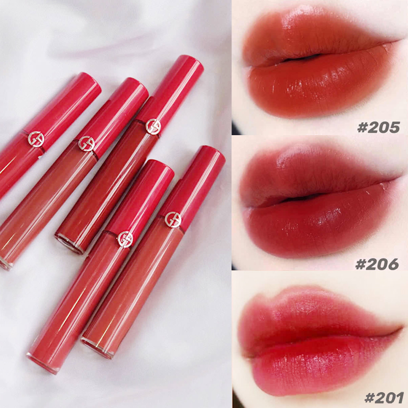 阿玛尼丝绒哑光红管209