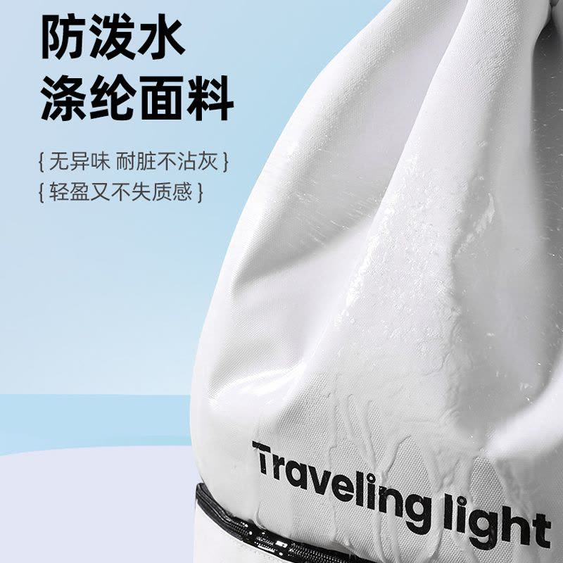 漫山 束口健身背包防水游泳包短途出差干湿分离收纳包 MS-LG0018(个)图片