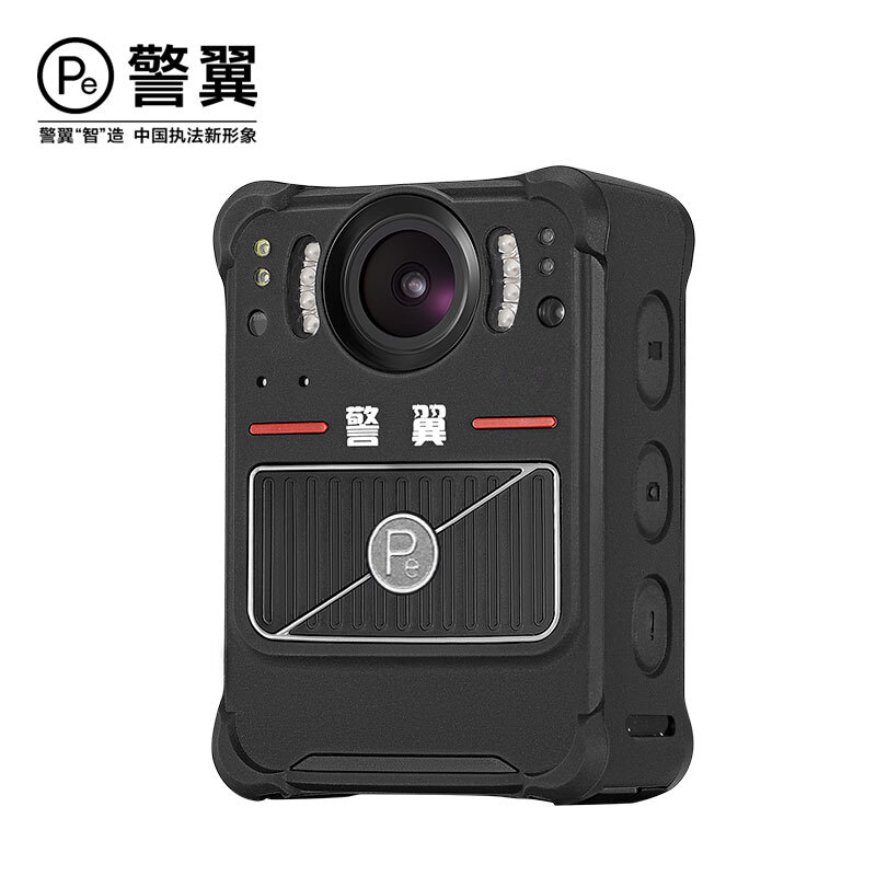 警翼F1对讲机记录仪3200万高清红外夜视移动侦测超强防护防水防震肩带背夹多种佩戴32G版单电 黑色高清大图