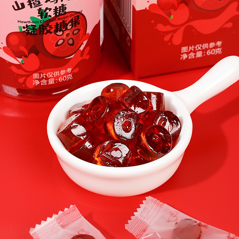 初仁堂南京同仁堂山楂鸡内金软糖60g初仁堂儿童成人休闲健康小零食糖果