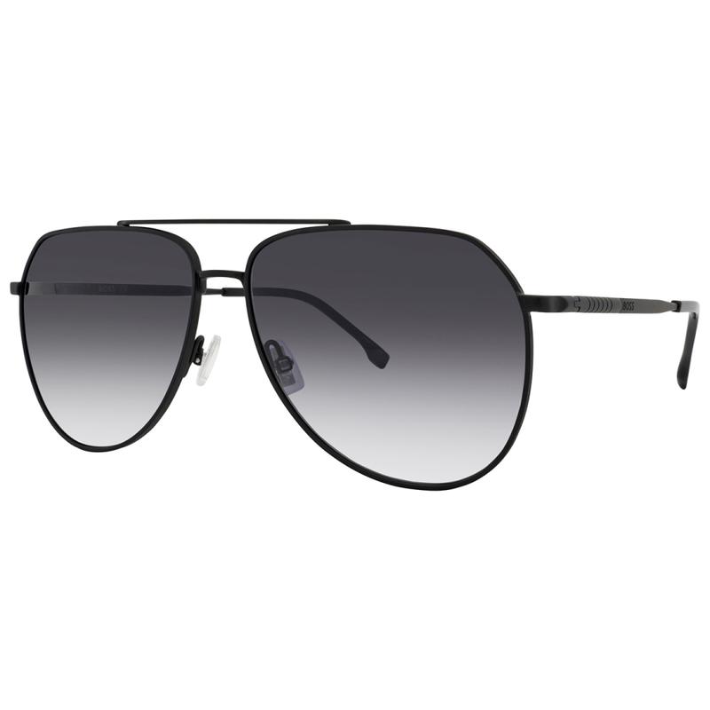 （HUGO BOSS）男时尚太阳镜2024上新时尚飞行员式复古防紫外线高清大图