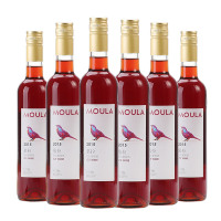 慕拉(MOULA)冰红甜型葡萄酒赤珠霞甜葡萄酒 500ml*6瓶