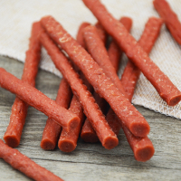 傲宠o'dog狗零食美味牛肉条400g宠物零食泰迪比熊金毛训练奖励零食