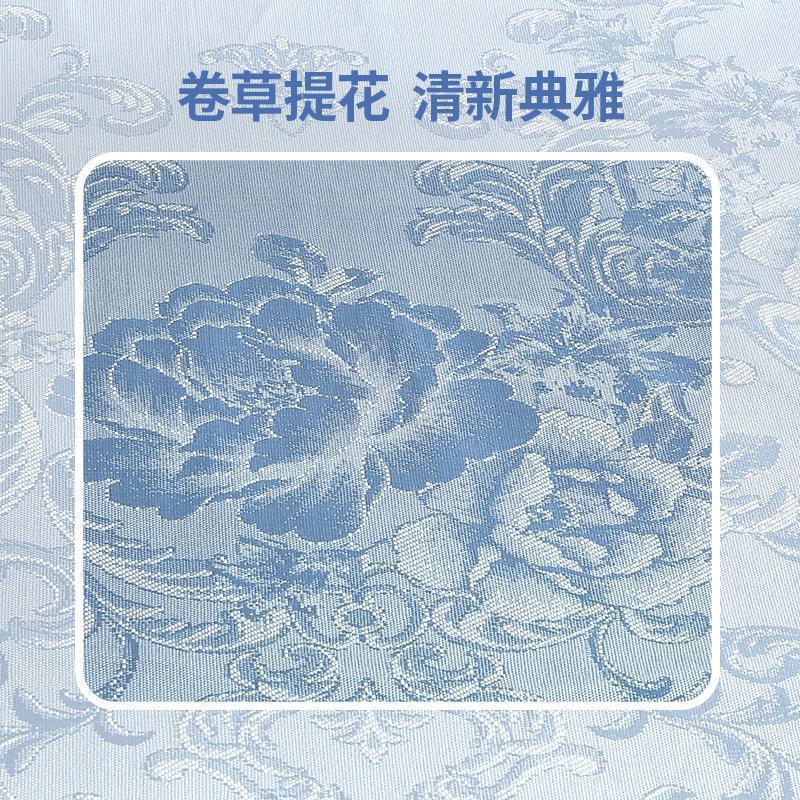 家柏饰(CORATED)冰丝凉席1.8m床三件套折叠席子空调软席1.5米单人学生宿舍1.2高清大图
