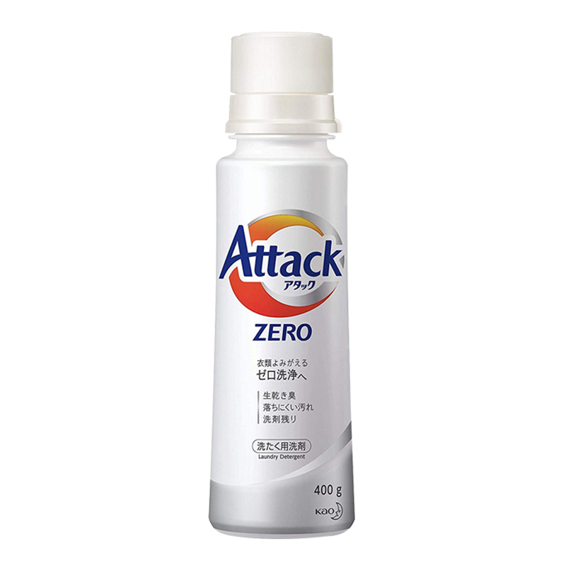 花王(KAO) ATTACK 浓缩型0污渍无残留洗衣液 通用型 400g