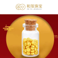 和发珠宝 足金9999黄金投资小金豆 5g金条 储值珍藏 支持回购