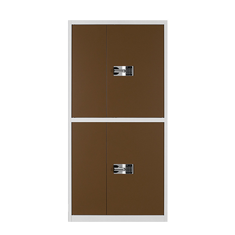 正斌办公钢制保密柜办公文件柜电子密码锁档案柜资料储物柜加厚铁皮柜国保锁高清大图