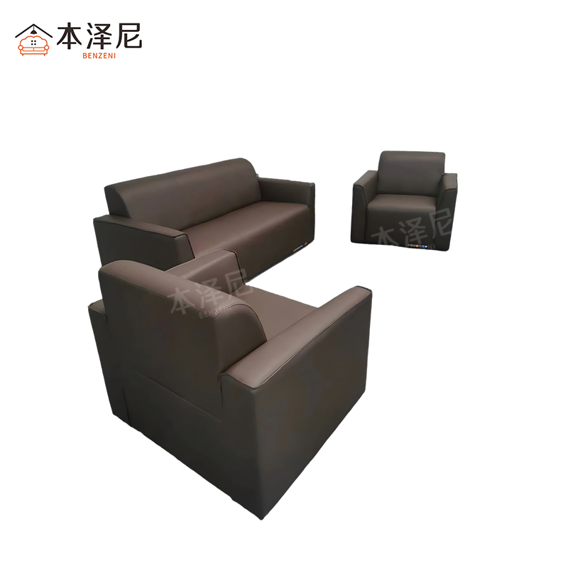 本泽尼 办公沙发(1+1+3) HTGH-XP113 1830*800*780mm 套高清大图