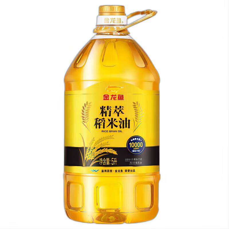 金龙鱼精萃稻米油5L油