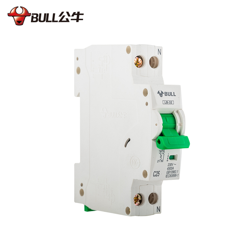 公牛(bull) 空气开关 带漏电保护开关 1P+N/10A漏电保护器断路器空开