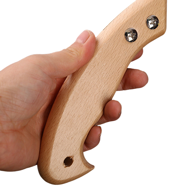 欧克(Ouke)手锯木柄手工锯伐木锯果树锯腰挂小型手持锯子270mmOK-9685\把高清大图