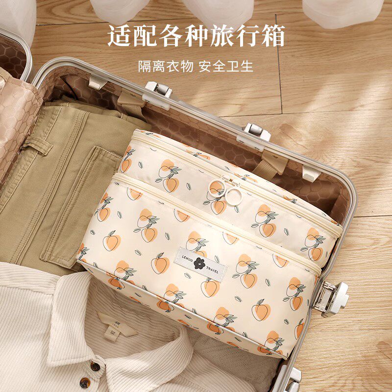 乐活旅行印花内衣包高清大图