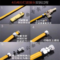 帮客材配 燃气热水器燃气输送用不锈钢管3分/4分燃气管 12.8元/米 30米/卷 3卷/箱 一箱起售 货到楼下