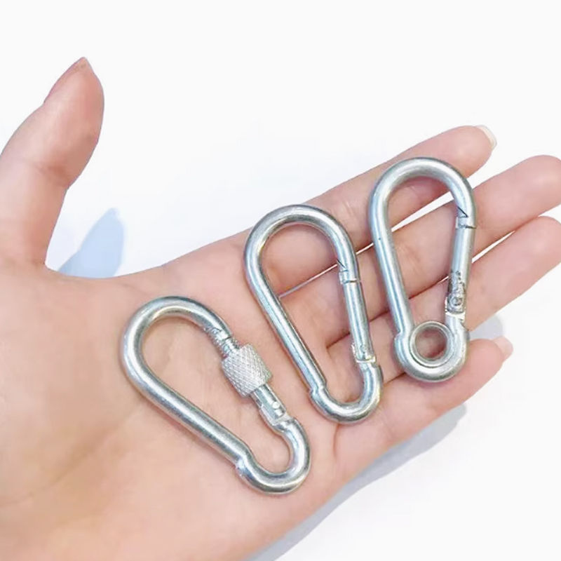 珈瑄 登山扣 登山扣快挂钥匙扣登山绳索扣保险扣 M6 个高清大图