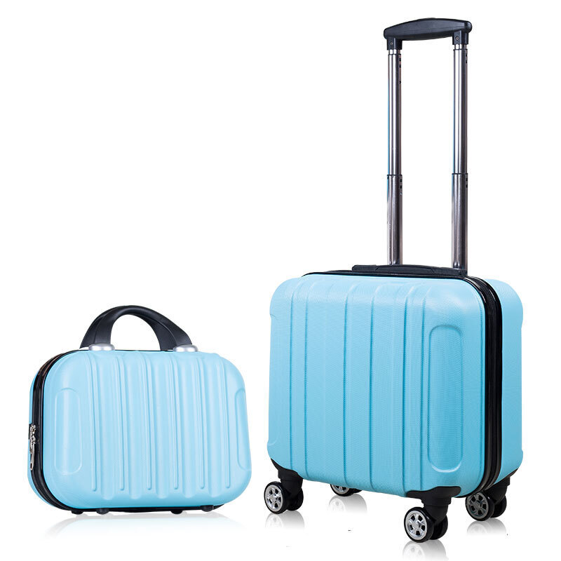 小行李箱女学生迷你旅行箱男18寸拉杆箱子儿童登机箱16寸超轻便携