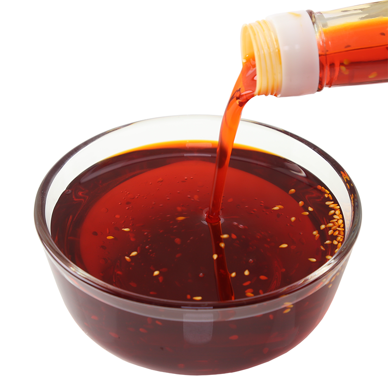 爱蜀味四川特产红油辣椒油川味香辣油红油拌凉菜酸辣粉用调料248ml