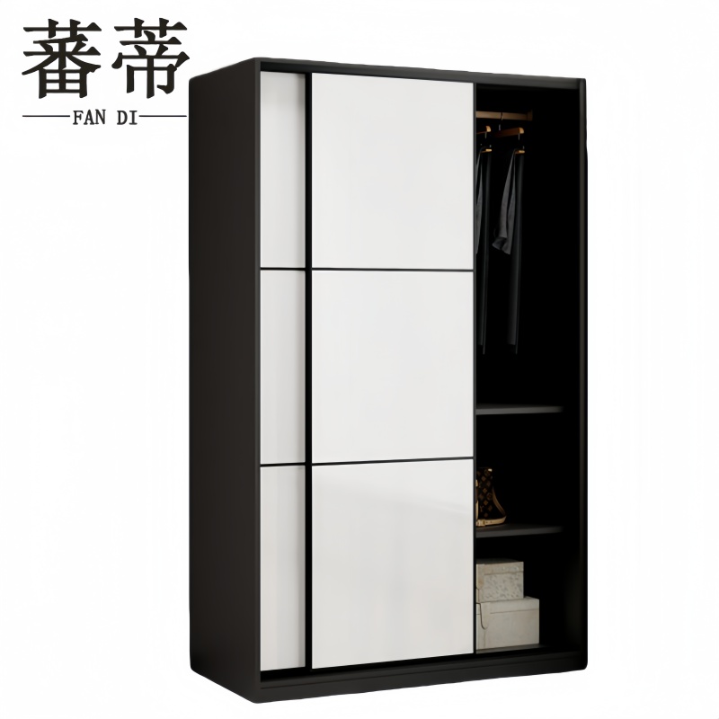 蕃蒂木质衣柜台高清大图