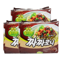 【郭麒麟代言】韩国进口三养食品炸酱面140克*5包方便速食泡面拉面辣味火鸡面干拌面