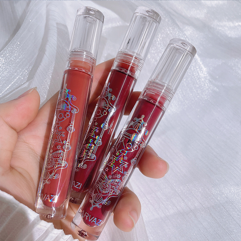 镜面水光唇釉滋润保湿速干成膜不易沾杯显色嘟嘟玻璃唇蜜轻薄